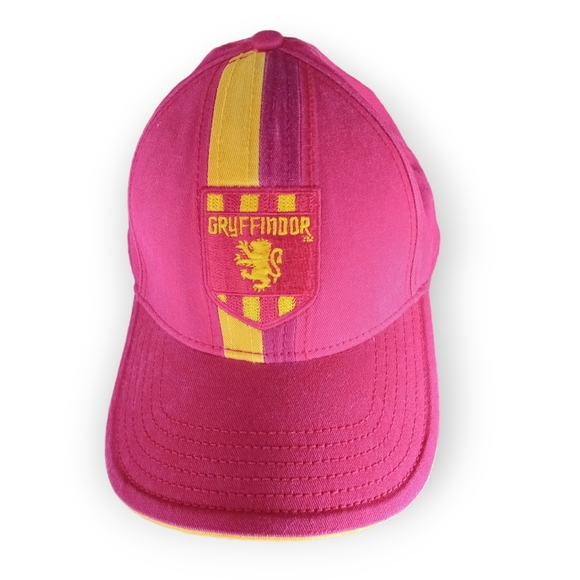 Harry Potter Classic Griffindor red yellow baseball hat velcro back - Picture 1 of 4